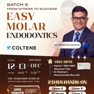 From Stress To Success: Easy Molar Endodontics (Batch 2)