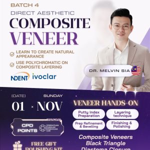 Direct Aesthetic Composite Veneer (Batch 4)
